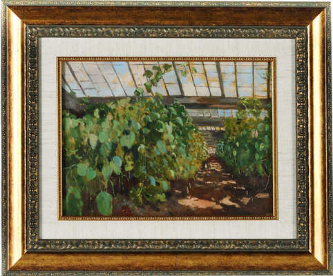 Радимов Павел Александрович.  Теплица художника